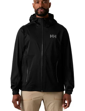 Momentum 3l stretch chaqueta impermeable hombre Negro (XL) - Helly Hansen - FashionsVida