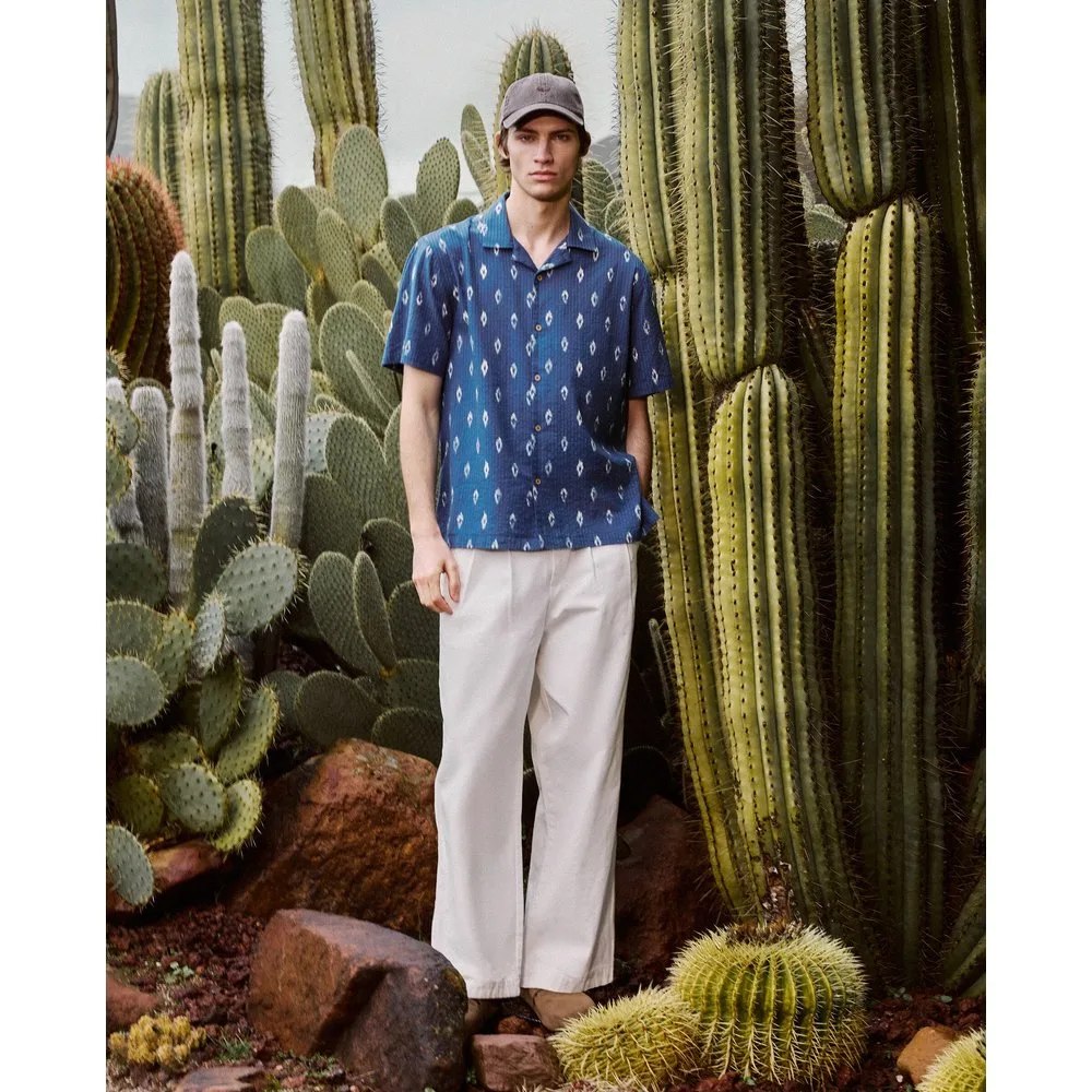 Camisa de hombre de manga corta - Green Coast - FashionsVida