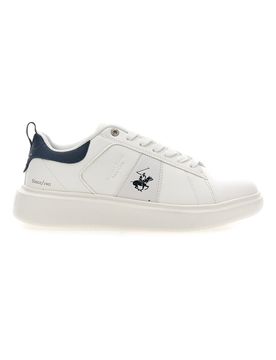 Sneakers Bianco e Blu polo club BHM614400 43