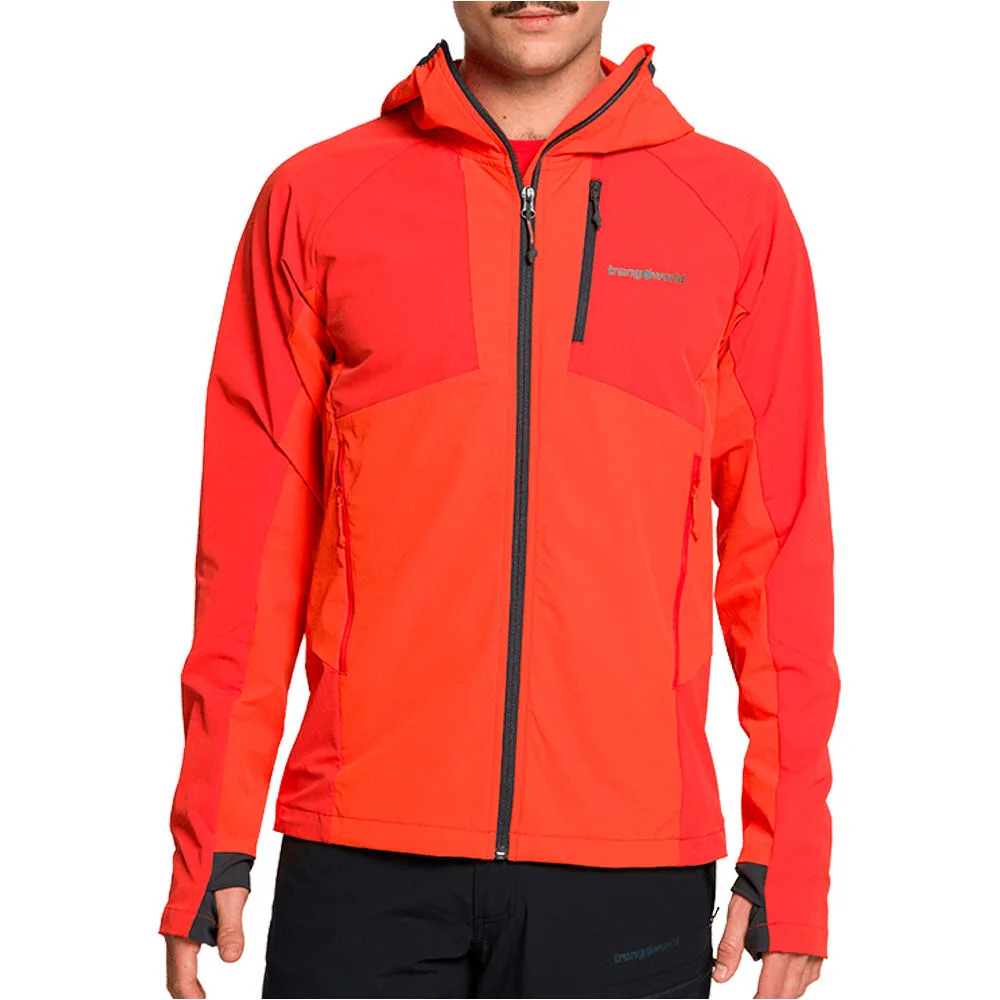Eighe chaqueta impermeable hombre Naranja (L) - Trango - FashionsVida