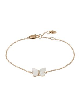 FOSSIL Pulsera oro / blanco perla