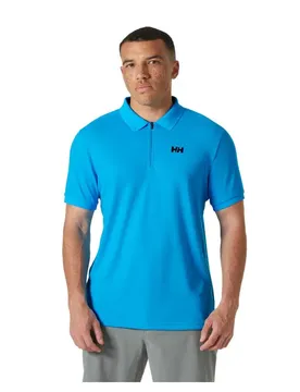 Polo A Maniche Corte Hp Cyan S