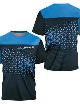 Triangle Fragment Men's Table Tennis T-Shirt Men's Badminton Tennis T-Shirt Men's Quick Drying Breathable Short Sleeve - Aliexpress - FashionsVida