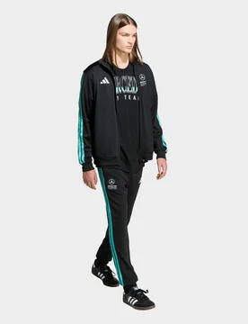 Mens Top Da Allenamento Mercedes - Amg Petronas Formula 1 Team Dna - Nero, nero nero Uomo taglia L - Adidas - FashionsVida