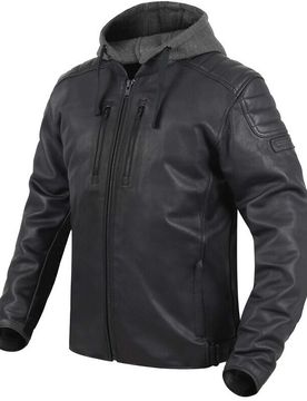 Giubbotto Moto Pelle IMPALA Nero taglia 3XL