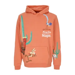 Felpa Leggera Cappuccio Uomo Acme Corp Hoodie Terra Cotta