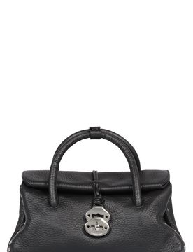 Centauro S Grainy Leather Dotta Handbag with Removable Shoulder Strap