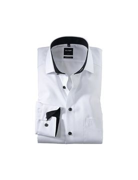 Hemd Modern Fit weiss 37 herren
