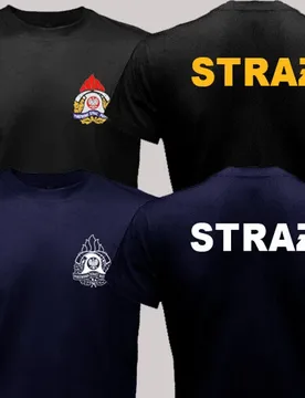 Poland State Fire Service Państwowa Straż Pożarna Firefighter Polish T-shirt Short Sleeve Casual 100% Cotton Shirt - Aliexpress - FashionsVida