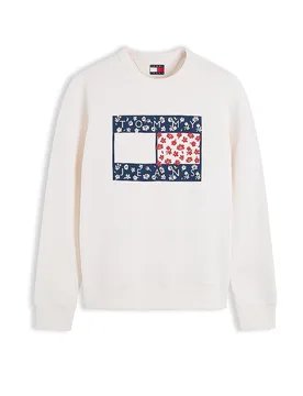 TOMMY JEANS Sweater weiss M damen - TOMMY JEANS - FashionsVida