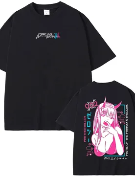 Anime Darling in The Franxx Zero Two T-shirt Men Women Manga Harajuku T Shirts Summer Male Casual Oversized Crewneck Tshirt Tops - Aliexpress - FashionsVida