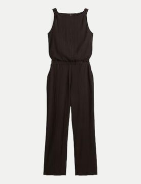 Opus Jumpsuit Mefiza sun Schwarz 38