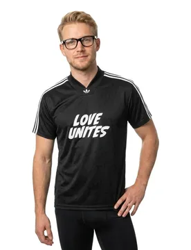 T-shirt à Manches Courtes Pride Emb Jersey Black XS Homme