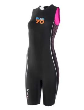 Costume Da Bagno Senza Maniche Pztx Black MS