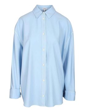 Loewe Camicia In Lana E Seta