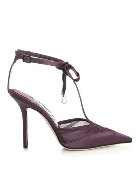 Jimmy Choo Dcollet Afia Mesh 100