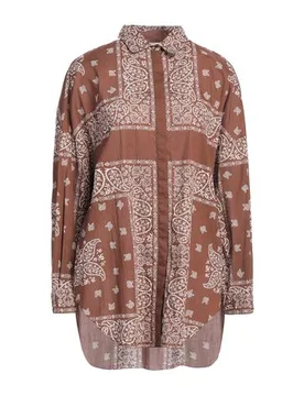 Camisa Mujer Marrón chocolate 40,44 Mujer - Fabiana Filippi - FashionsVida