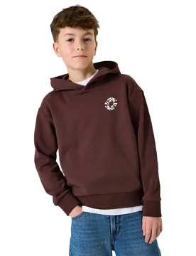 Felpa Con Cappuccio J5361 Mahogany 12-13 Anni - Garcia - FashionsVida