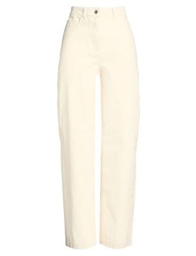 Pantalones Mujer Marfil 38,40,42,44,46 Mujer