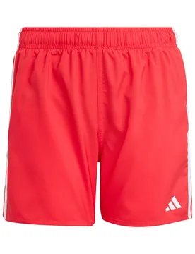 Stripes Swimming Shorts Pure Ruby / White 9-10 Years Boys - Adidas - FashionsVida