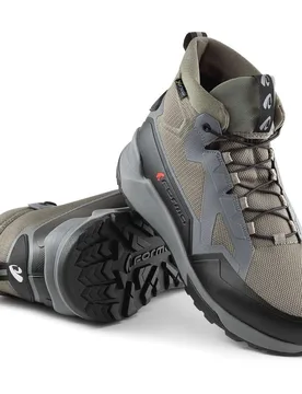 Scarpette Moto KUMO Nero Verde Oliva Grigio taglia 43 - Forma - FashionsVida