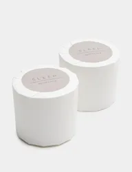 Set of 2 Sleep Candle Refills White