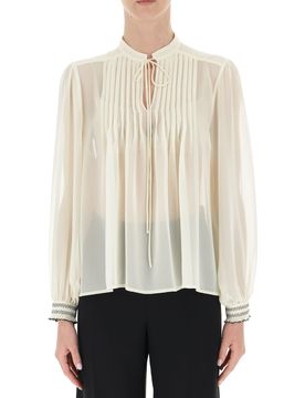Blusa maniche lunghe LIU JEANS BIANCO 44