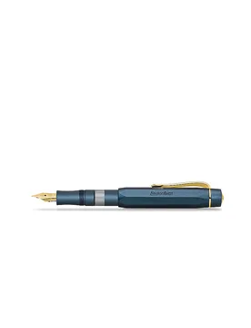 Füllhalter Piston Sport AL Navy/Gold B gold baby - Kaweco - FashionsVida
