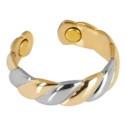 Magnetring gold silber