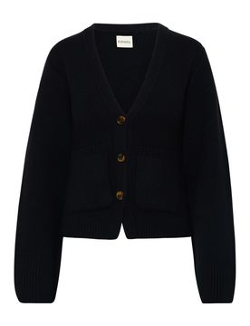Cardigan scarlatto in cashmere