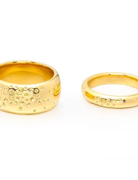 VAROLE Couple Rings For Women Men Starry With CZ Gold Color Contract Midi Ring Fashion Jewelry Friends Gift Bague Femme - Aliexpress - FashionsVida