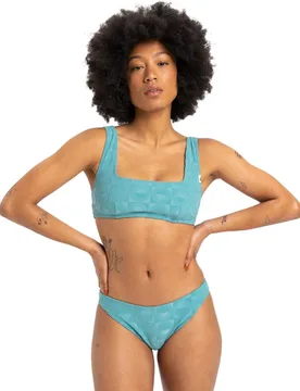 Braguita de bikini de cintura baja de mujer Dark Roy - Quiksilver - FashionsVida