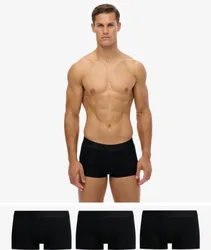 Superdry Herren Boxershorts im 3er-Pack Black - Größe: L