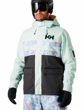 Ullr d fram chaqueta esquí hombre Verde (L)