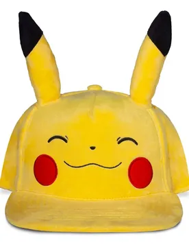 Casquette Snapback Pokemon Smiling Pikachu Multicolor One Size unisex - DIFUZED - FashionsVida