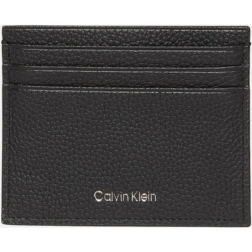 Tarjetero CK de piel de hombre - Calvin Klein - FashionsVida