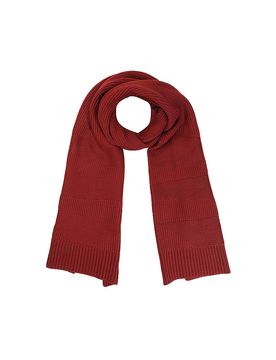 Bufanda AMBAR rojo oscuro