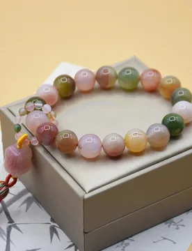 Natural Salt Source Agate Bracelet, Running Loop, Handheld Prayer Bead, Tassel Spike, Single Circle Buddha Bead Bracelet, Rwbuye - Aliexpress - FashionsVida