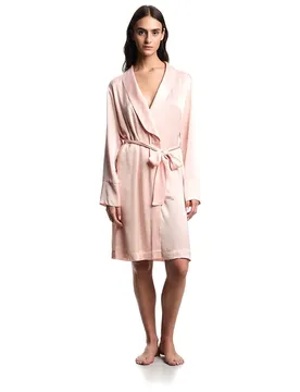 Camicia Da Notte A Maniche Lunghe Ew00195_af19036 Pink Sand S-M