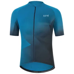 Maglia A Maniche Corte Fade Sphere Blue / Black