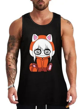 Creepypasta turning red (zero) Tank Top Gym Training Tank Top Moisture Wicking Performance - Aliexpress - FashionsVida