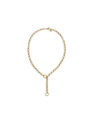 Collier LOOP CHARM CHAIN Large Or or