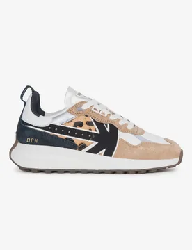 Sneakers DETROIT GLAM LEOPARD - Kaotiko - FashionsVida