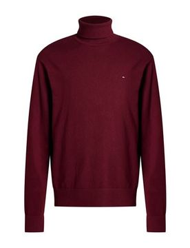 Rollkragenpullover Herren Bordeaux XL Herren
