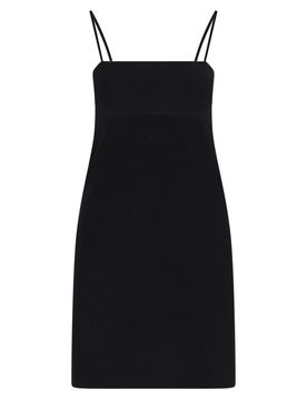 Inspired Viscose-Silk Midi Dress with Stretch Trim