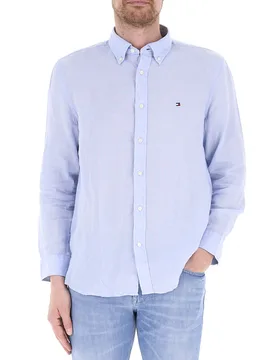 Camicia in lino AZZURRO CHIARO L - Tommy hilfiger - FashionsVida