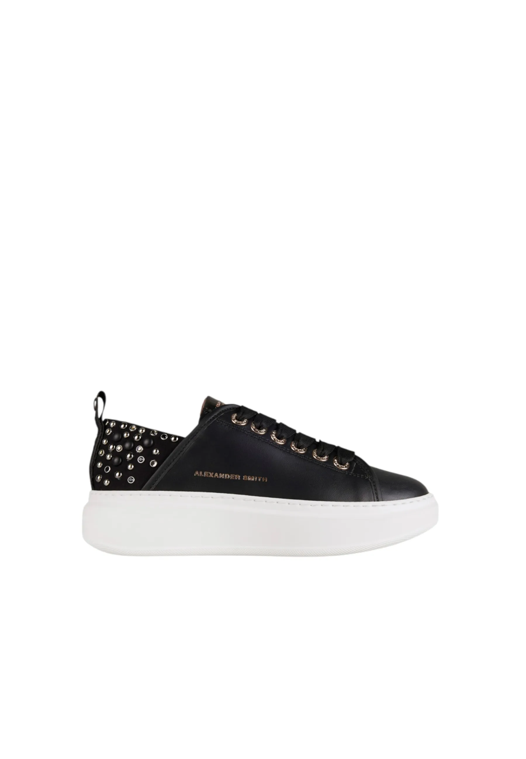 Asbcwyw-0088-blk Donna Pelle Nero - Alexander Smith - FashionsVida