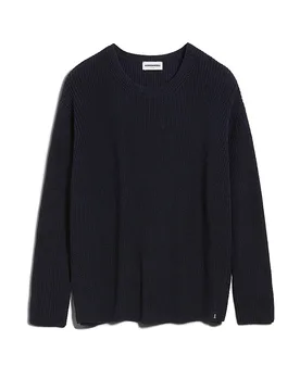 Pull NURIAA bleu marine XL - Armedangels - FashionsVida