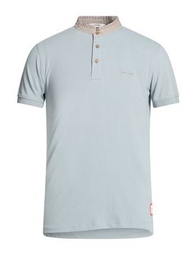Poloshirt Herren Himmelblau S Herren