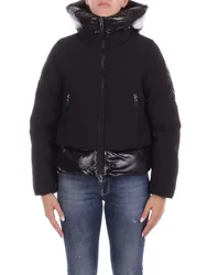 Donna giubbotto wj07991 0208 cornelia woman padded jacket caviar